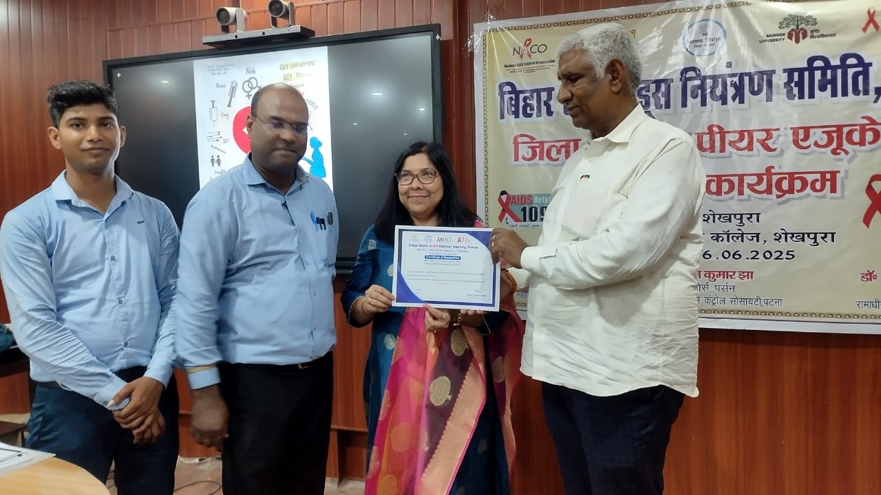 District Level Peer Educator Training by Red Ribbon Club